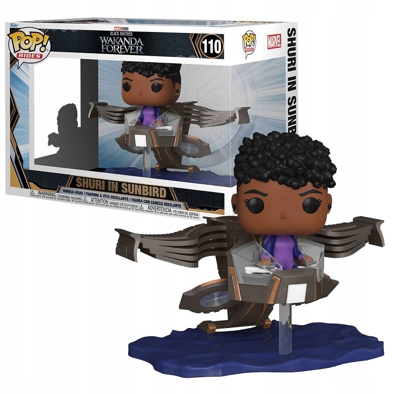 Funko Pop Figurka 110 Shuri in Sunbird Black Panther Wakanda originální