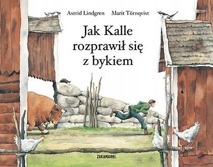 Čítanka pro Předškoláka Kniha Pohádka Jak se Kalle vypořádal s býkem