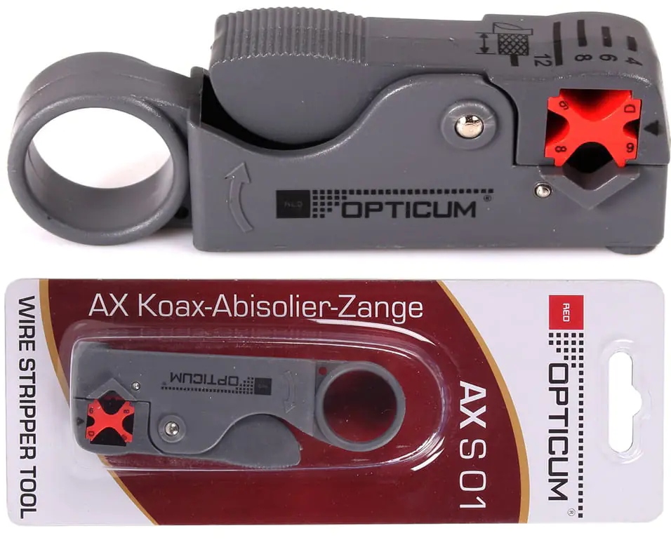 

Ściągacz izolacji Opticum Ax S 01 do RG58,59,62