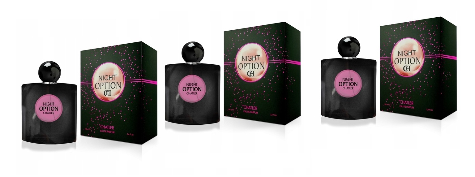 Chatler Option Night 3x100ml eau da parfum Set