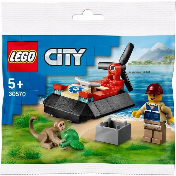 

Lego City 30570 Poduszkowiec ratowników dzikich