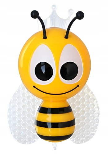 LAMPKA NOCNA WTYKOWA DO GNIAZDA DLA DZIECI PSZCZÓŁKA LED Marka Polux