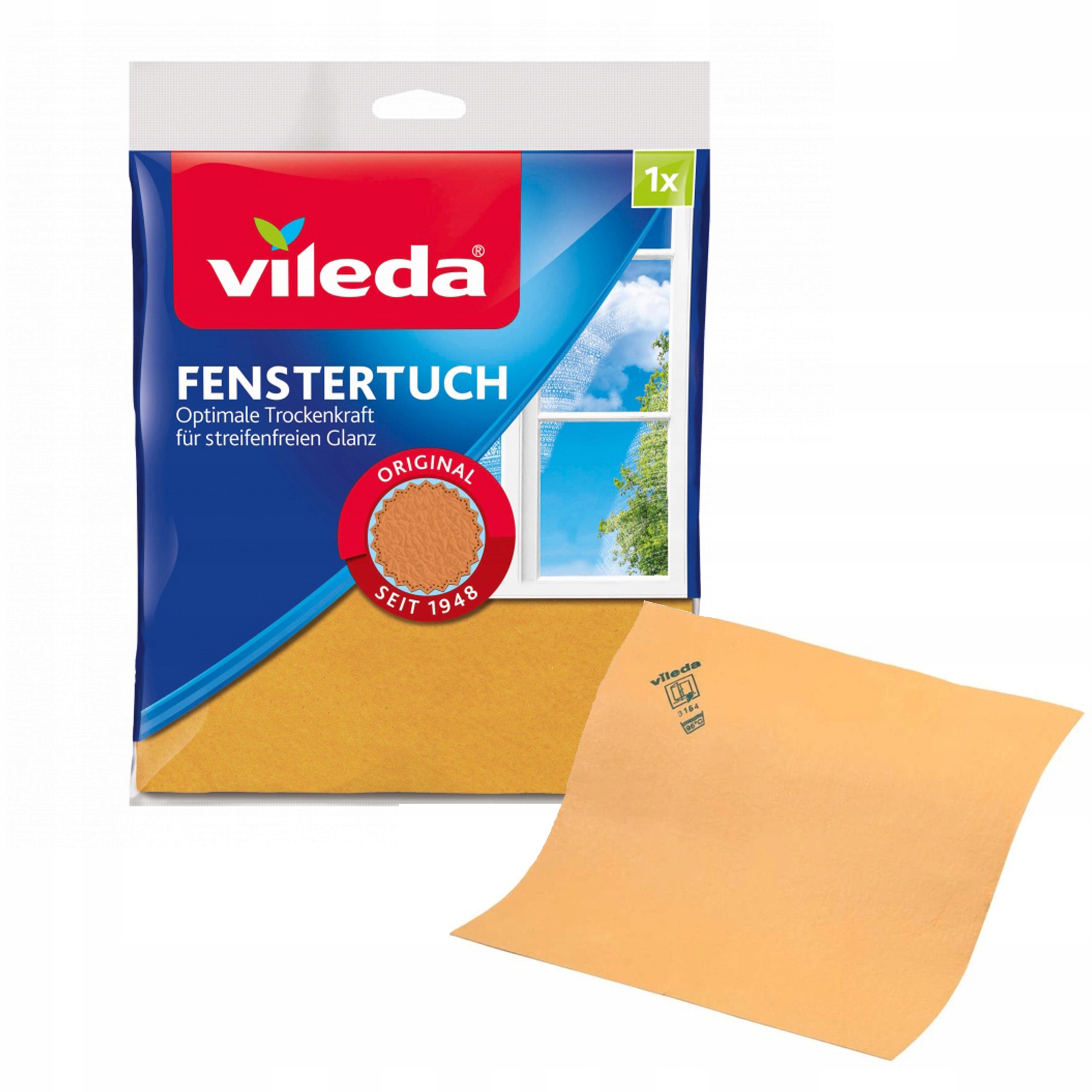 

Vileda ścierka pucerka okienna +30% Mikrofibra