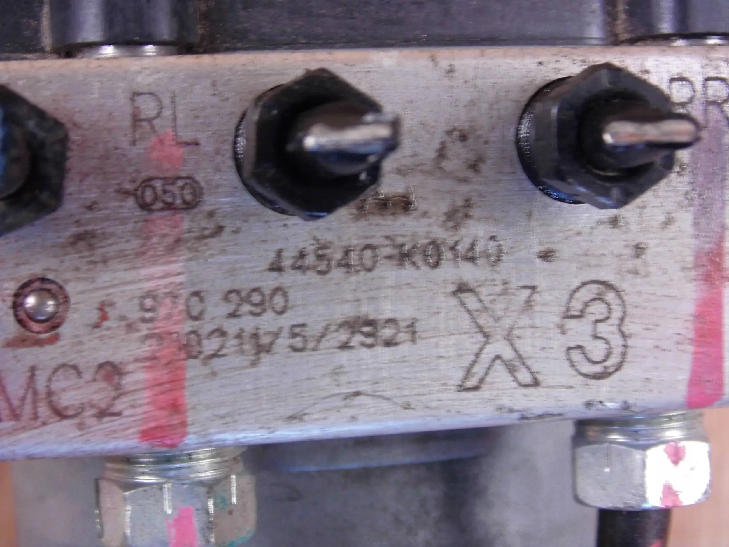 Toyota Yaris IV XP210 Pompa ABS 44540K0140 0265291674