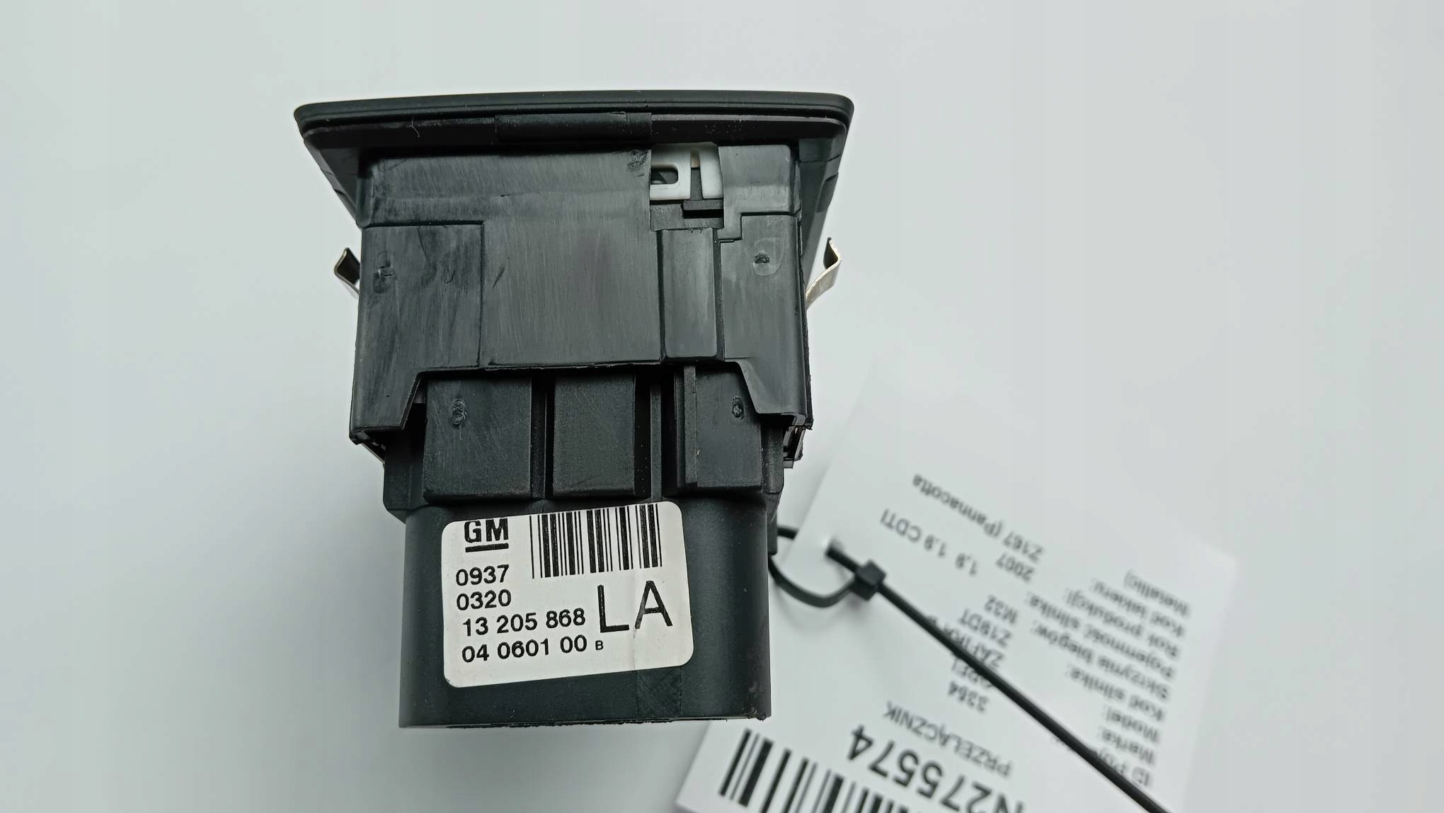 interruttore luci 13205868 OPEL ZAFIRA B