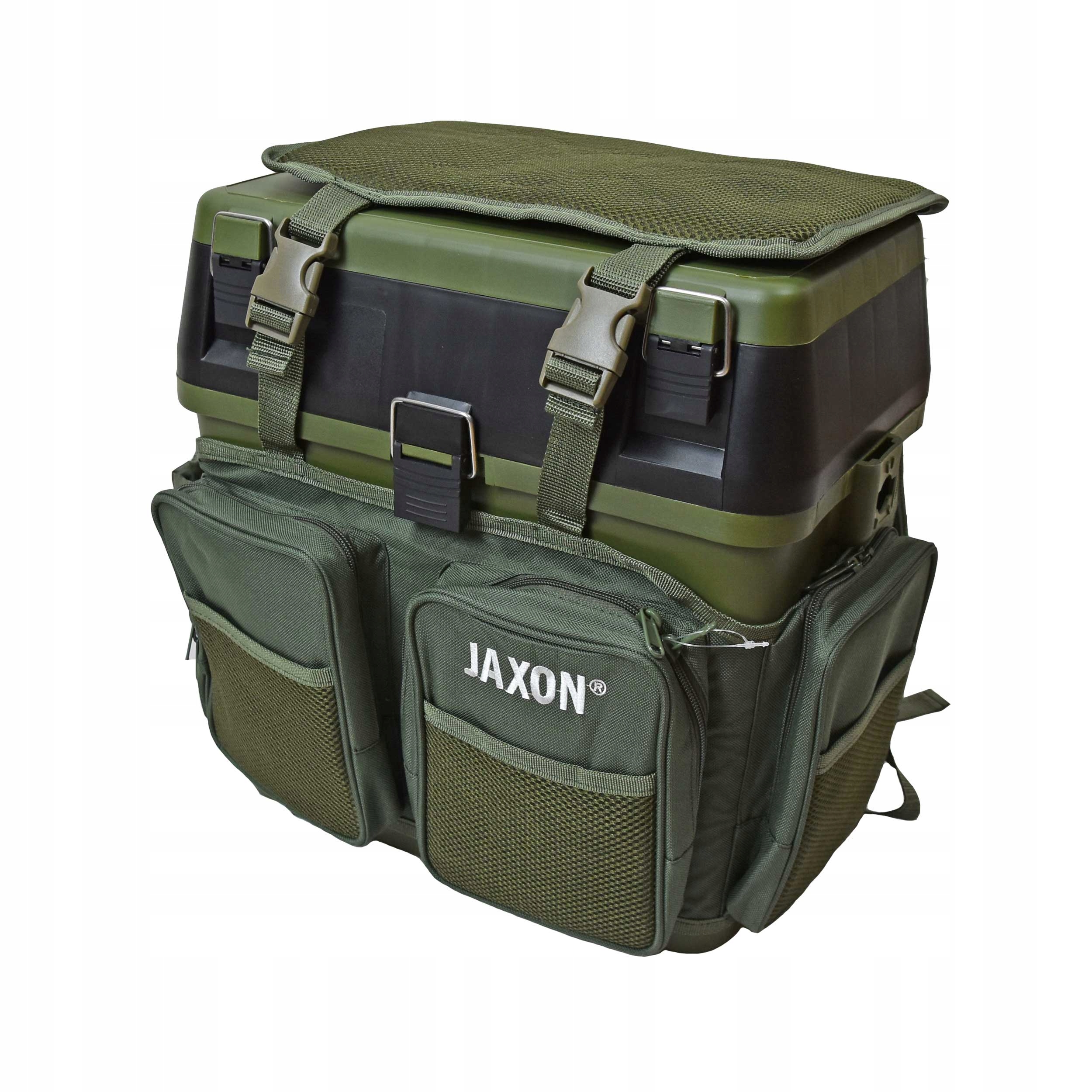 Zestaw torba-plecak+skrzynia na akcesoria Jaxon RH161 funkcjonalność wygoda