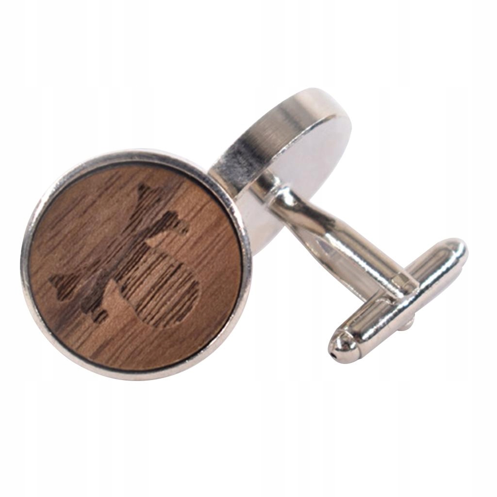 cufflinks for men engraved cufflinks Brown Skull