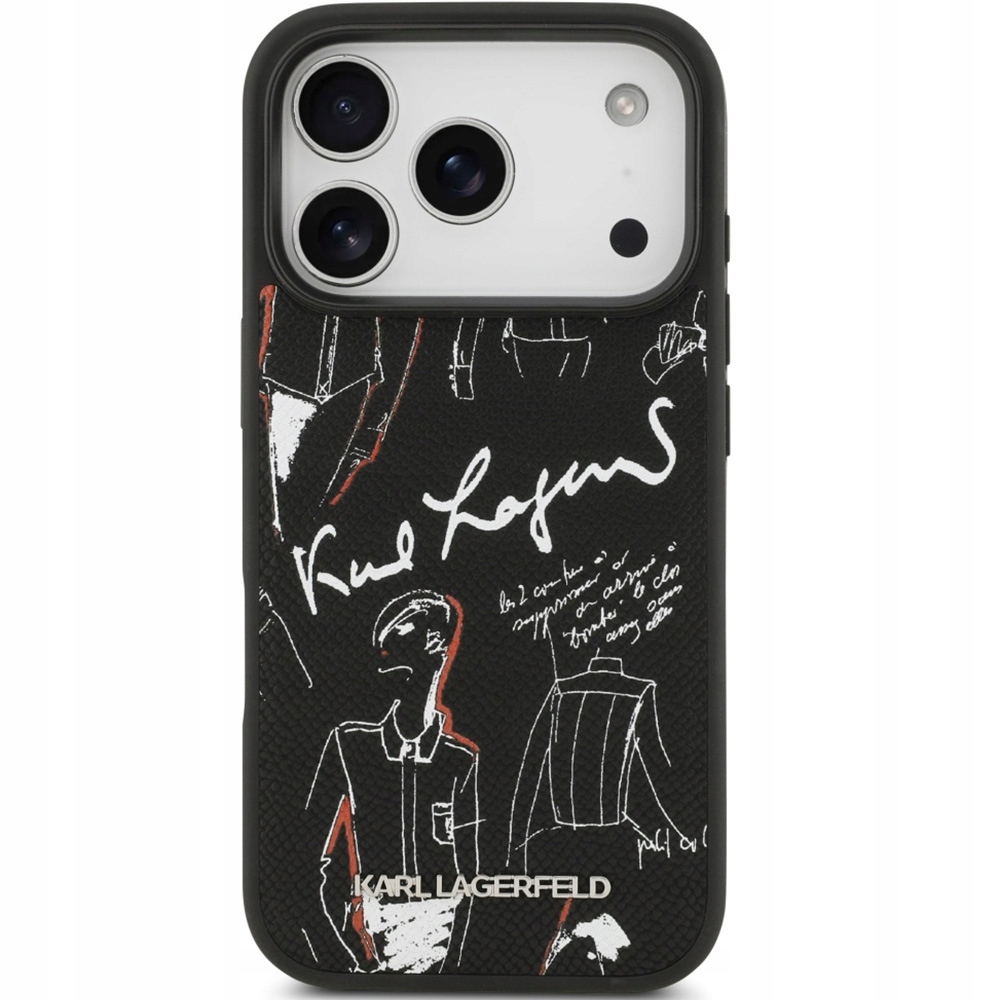 Pouzdro Karl Lagerfeld pro iPhone 17 Pro, pro MagSafe, pevný obal , kryt