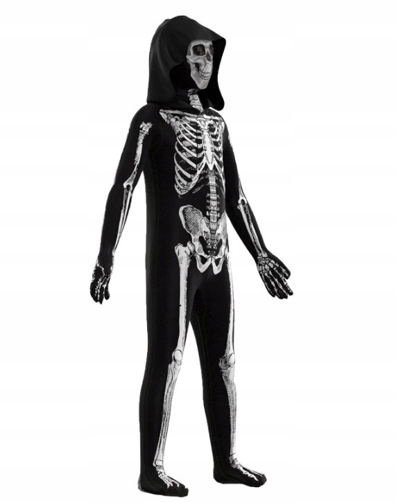 STRÓJ SZKIELET COCO KOŚCIOTRUP HALLOWEEN 182/188 Rozmiar L/XL