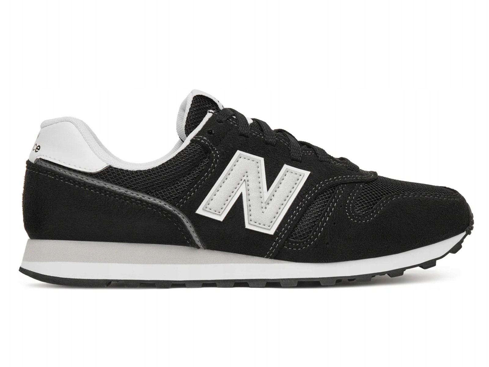 Pánské boty New Balance 373 ML373KB2 černé sportovní kožené lehké 46,5