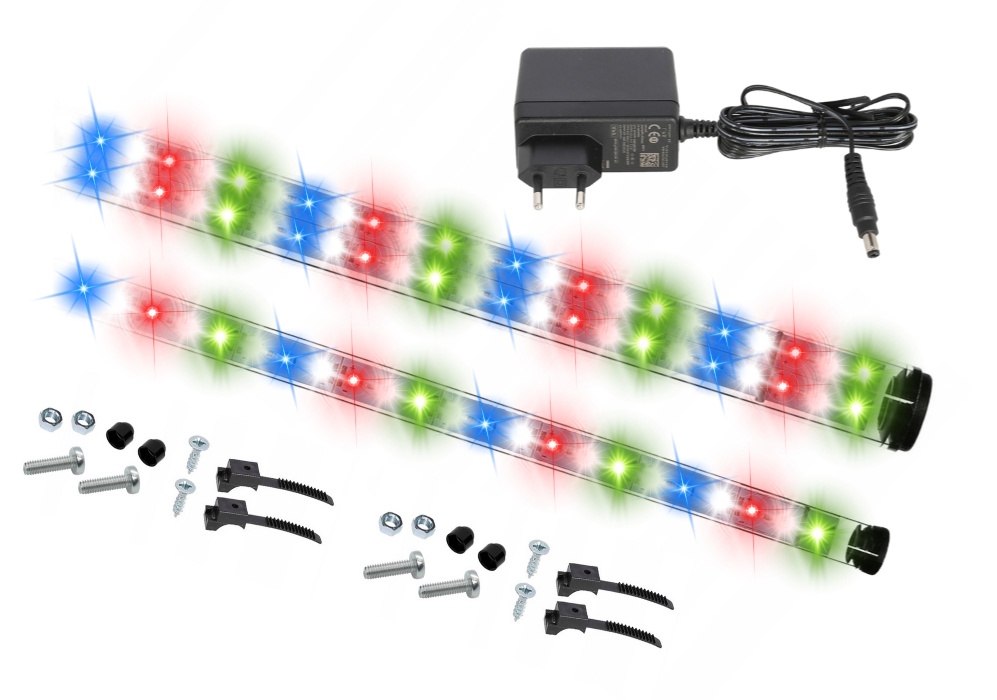 Levně 2x110 cm Led osvětlení do akvária, zářivková lampa Grow Led Full Spectrum