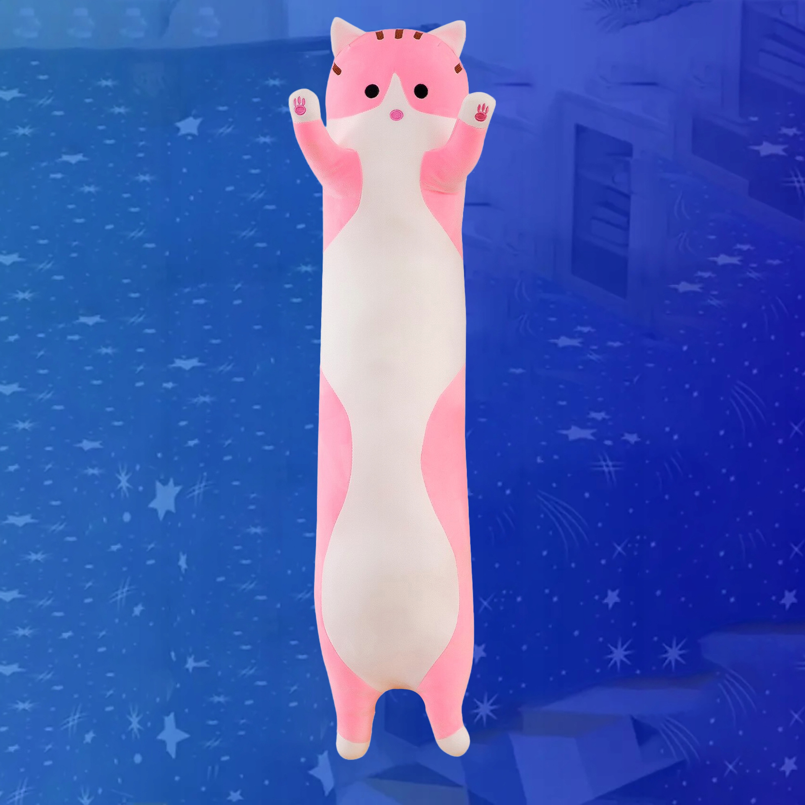 DŁUGI KOTEK MASKOTKA DŁUGA KOT PLUSZAK PODUSZKA Marka inna