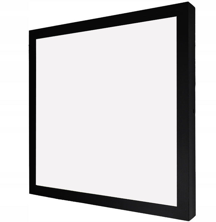 Panel LED natynkowy 36W Czarny 40x40 cm Plafon lampa sufitowa SuperLED Marka SuperLED