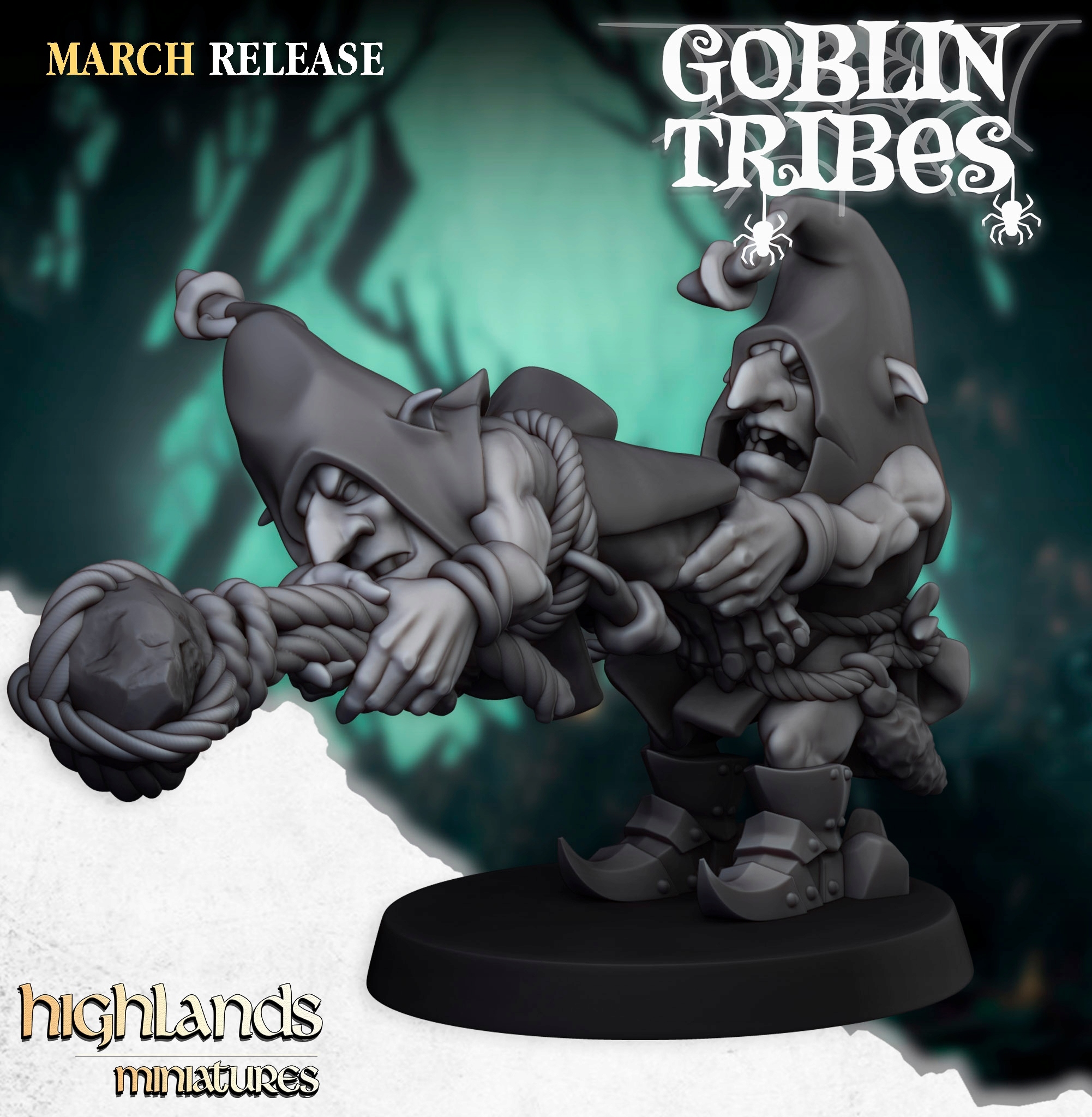 Swamp Goblins Stonethrower #1 - WFB - Minifaktura