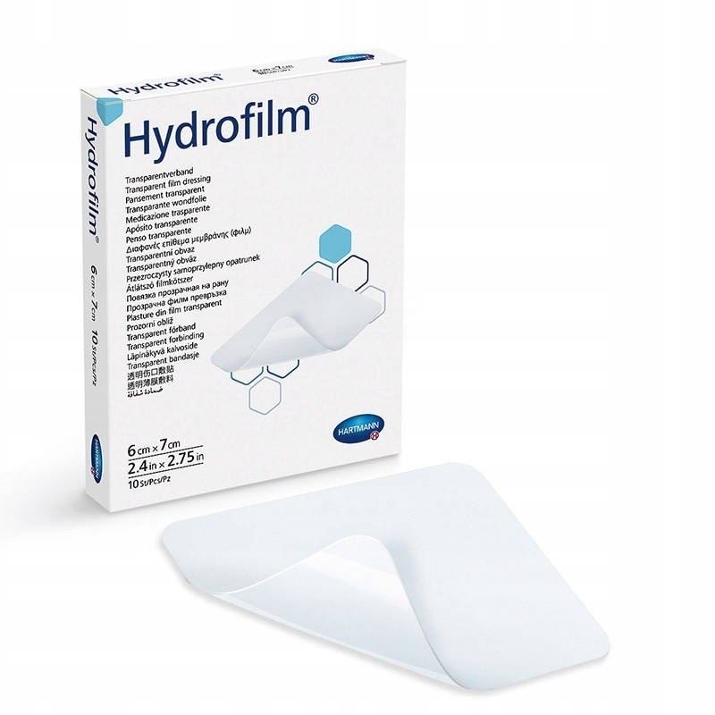 

Hydrofilm Opatrunek foliowy jałowy 6cm x 7cm 10szt