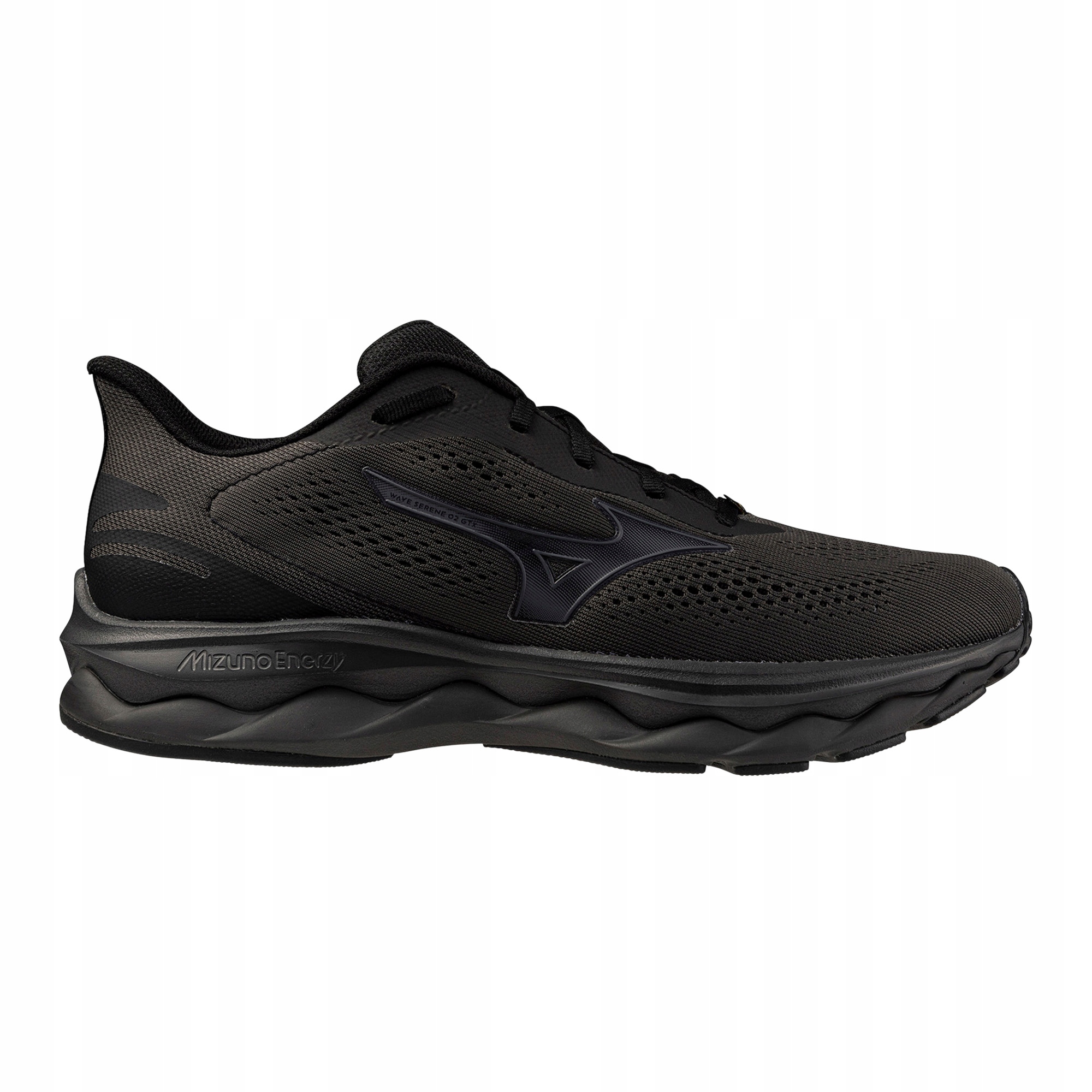 Buty do biegania męskie Mizuno Wave Serene 2 black sand/iron gate/black