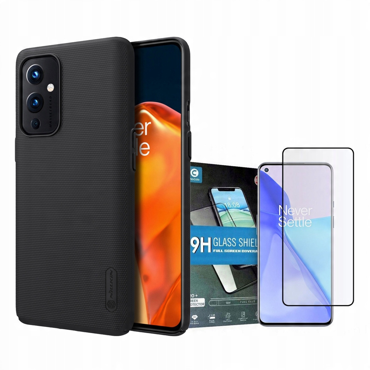 

Nillkin Frosted Etui Do Oneplus 9 + Szkło Mocolo
