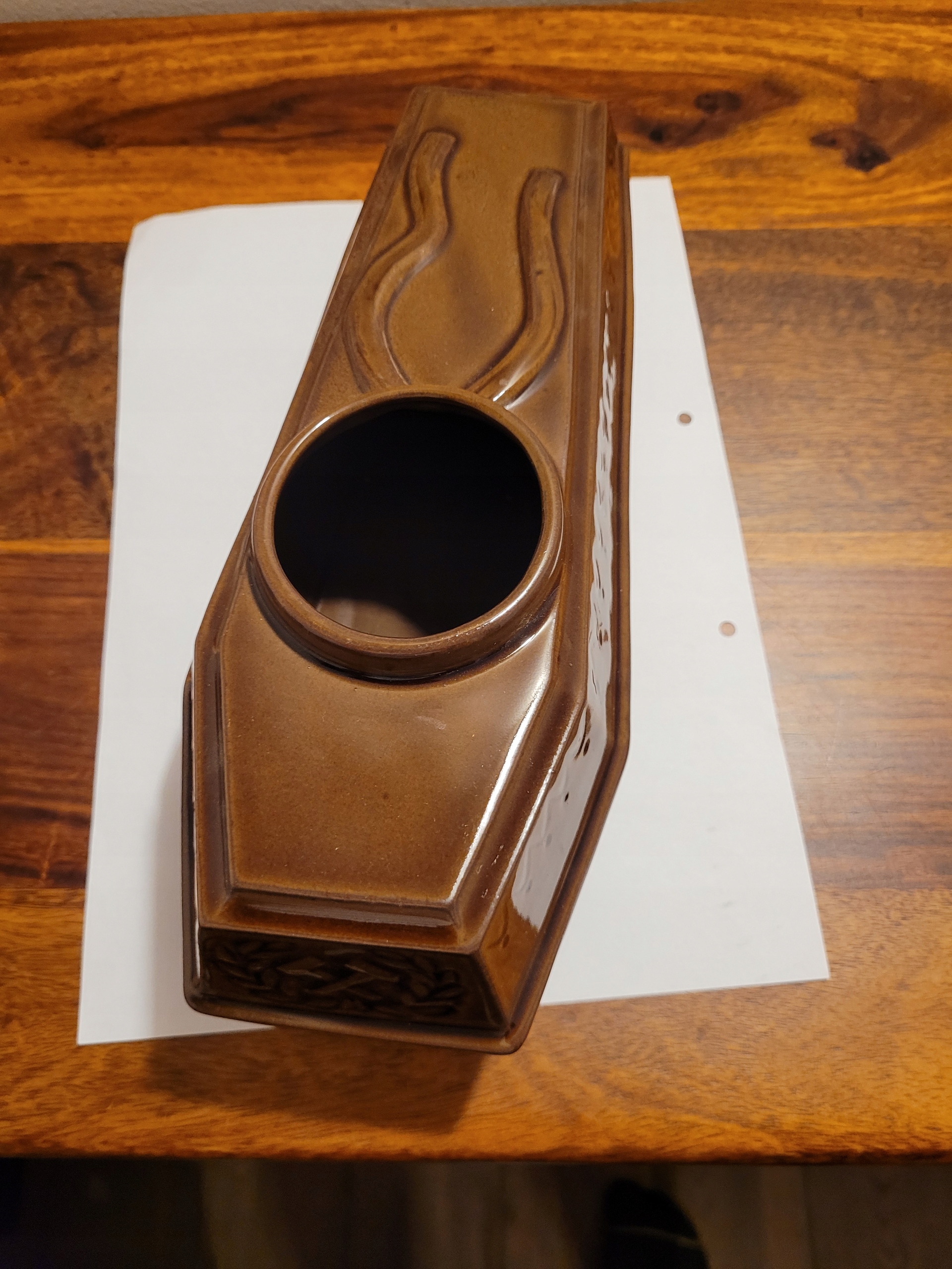 Pivní Sklenice sběratelský Rakev z pivního hostince 1991