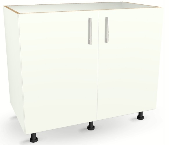 

Szafka kuchenna pod zlew 100 cm Biała 82/100/52,1