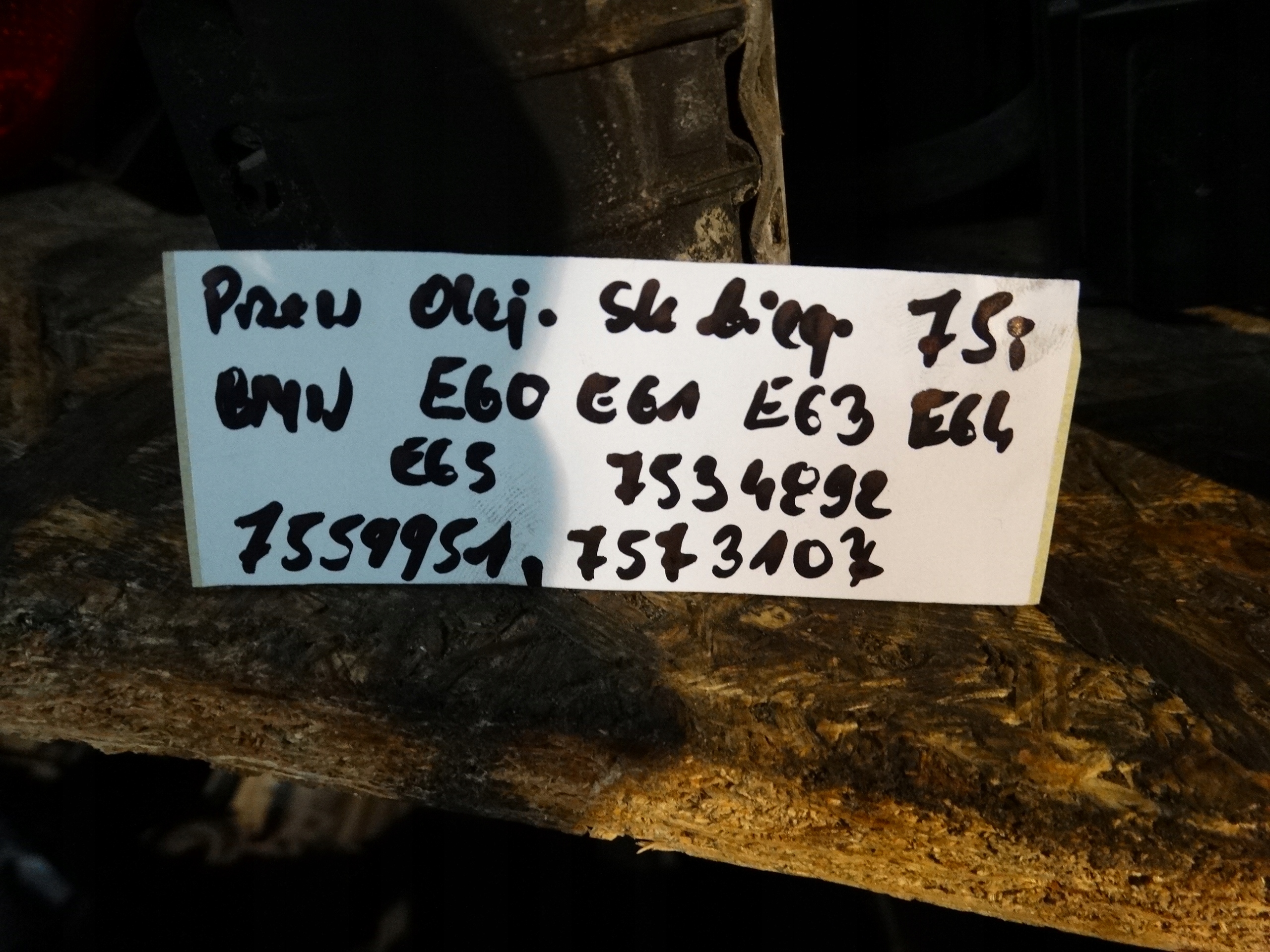 Ölleitung Getriebe getriebe BMW E60 E61 E63 E64 1