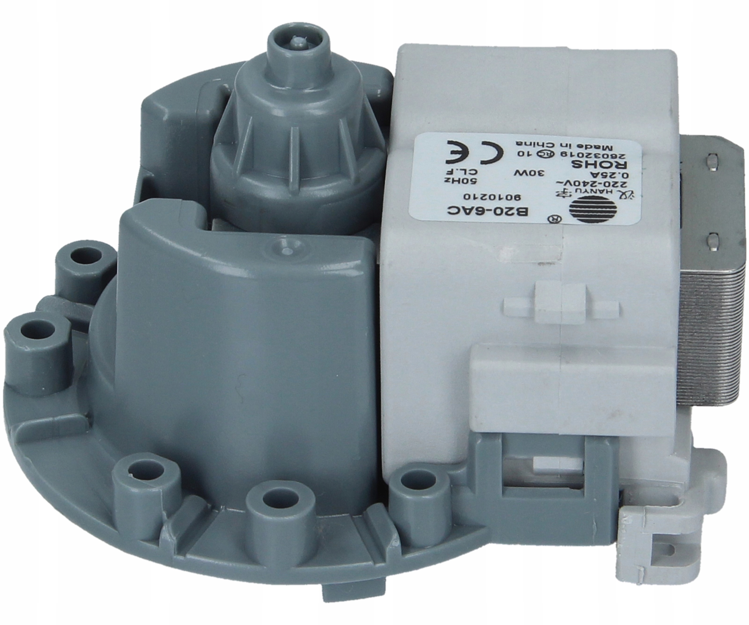 Silnik pompy odpływowej B20-6AC Hanyu do pralki Kod producenta KL6418468A