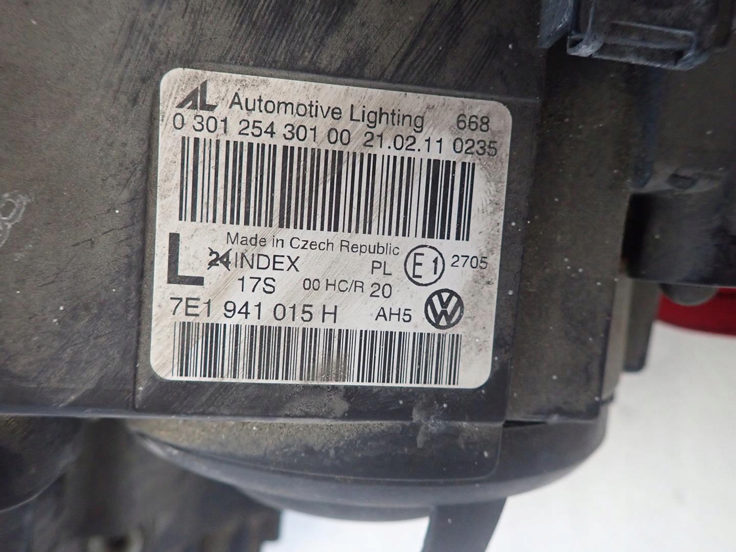 light front front left VW T5 LIFT 2009- 7E1941015H