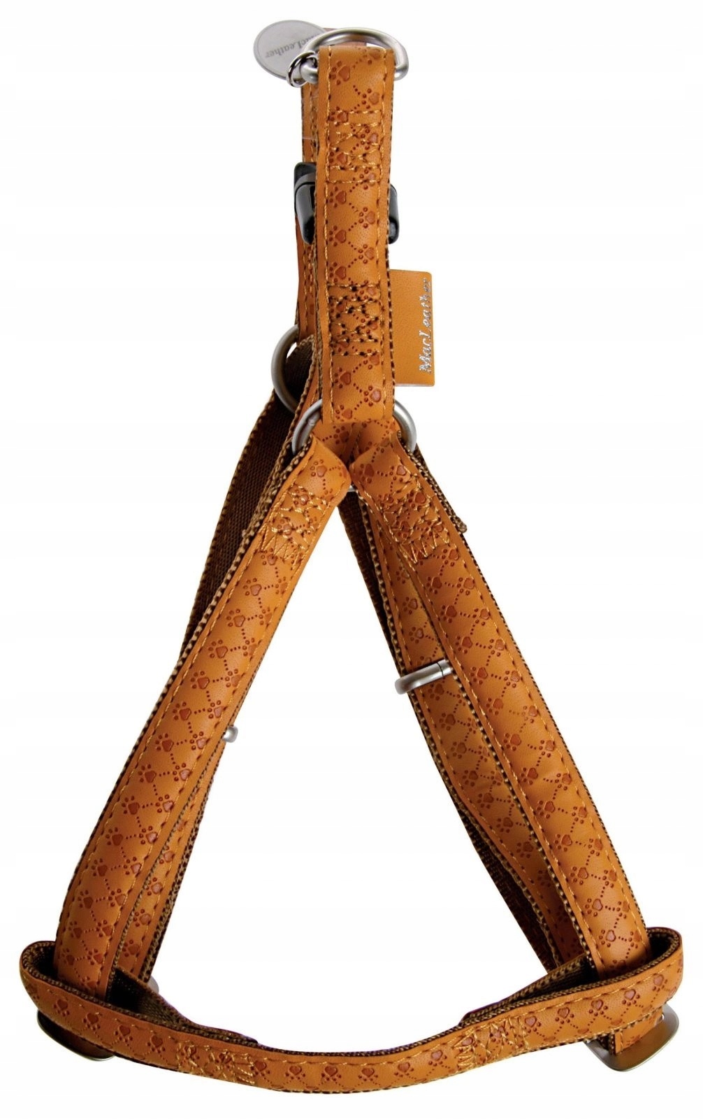 Levně Zolux Mac Leather postroj pro psa 25mm hnědý