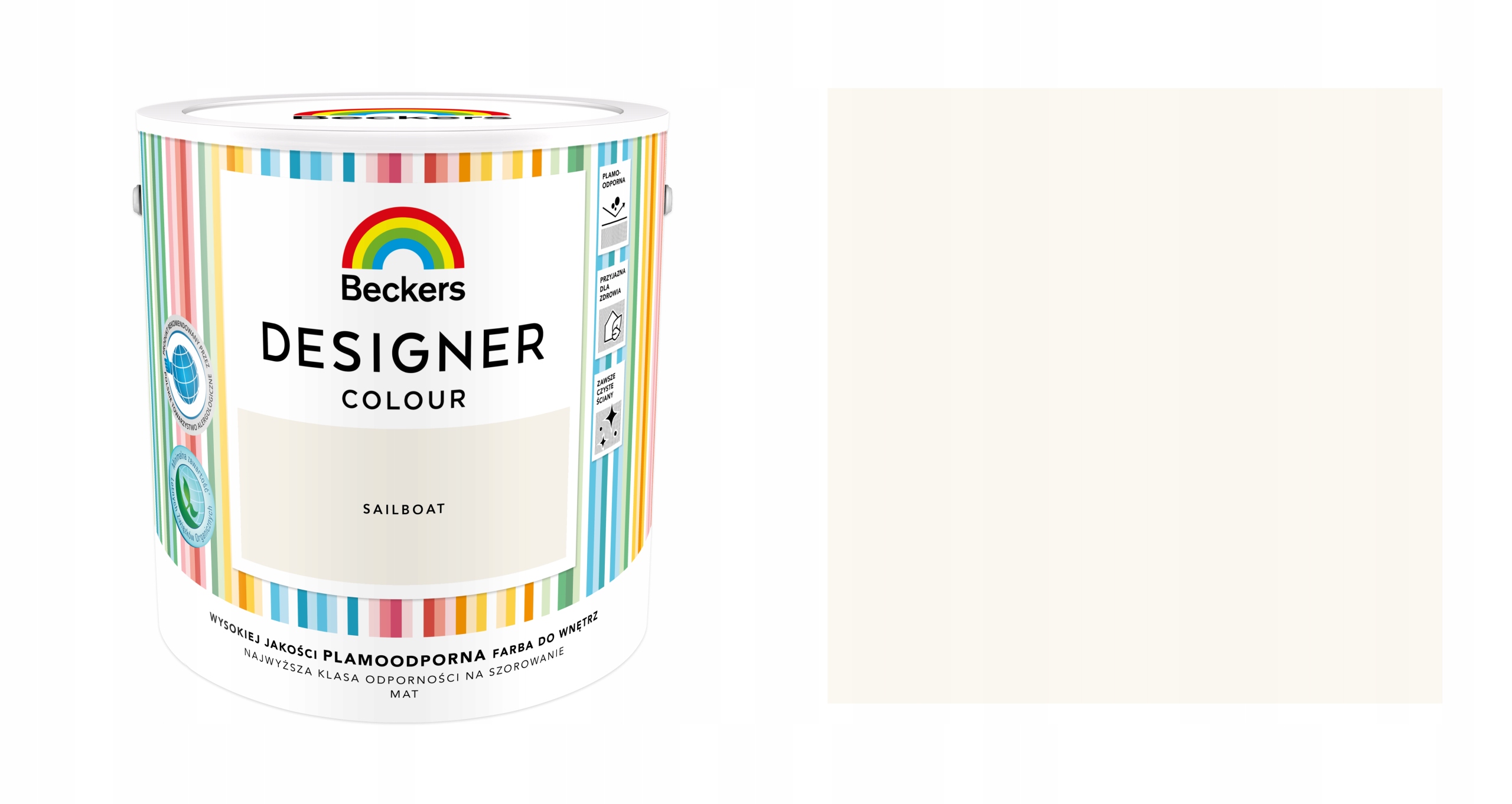 Beckers Designer Colour Sailboat 2,5L Barva Latexová Matná