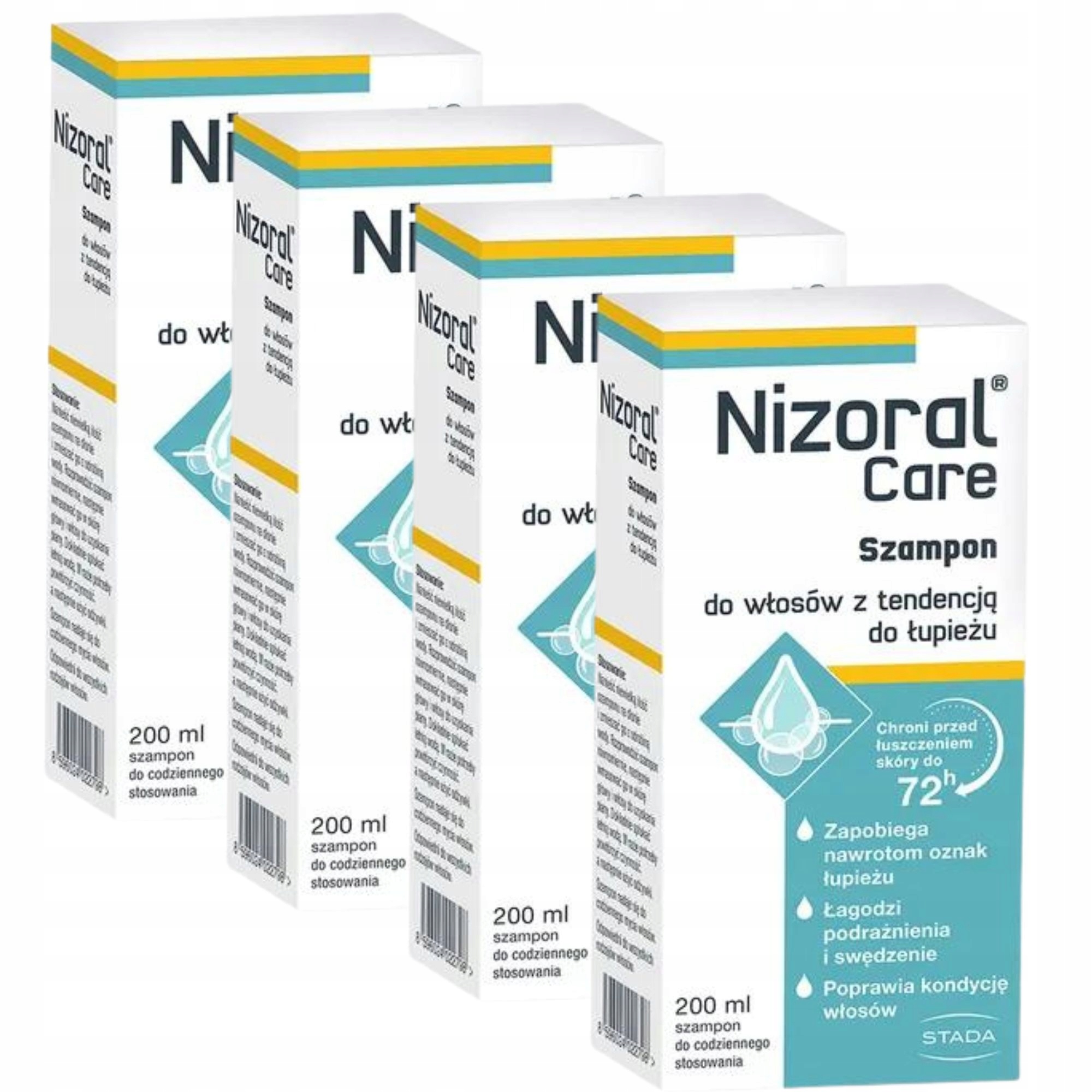 Nizoral Daily Care Szampon do włosów z tendencją do łupieżu 200 ml