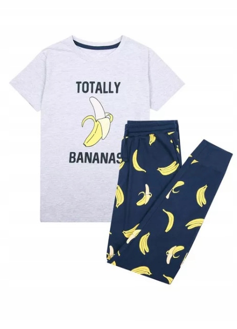 A0D112 PIŻAMA BAWEŁNIANA DLA CHŁOPCA BANAN THREADBOYS 152 DAT
