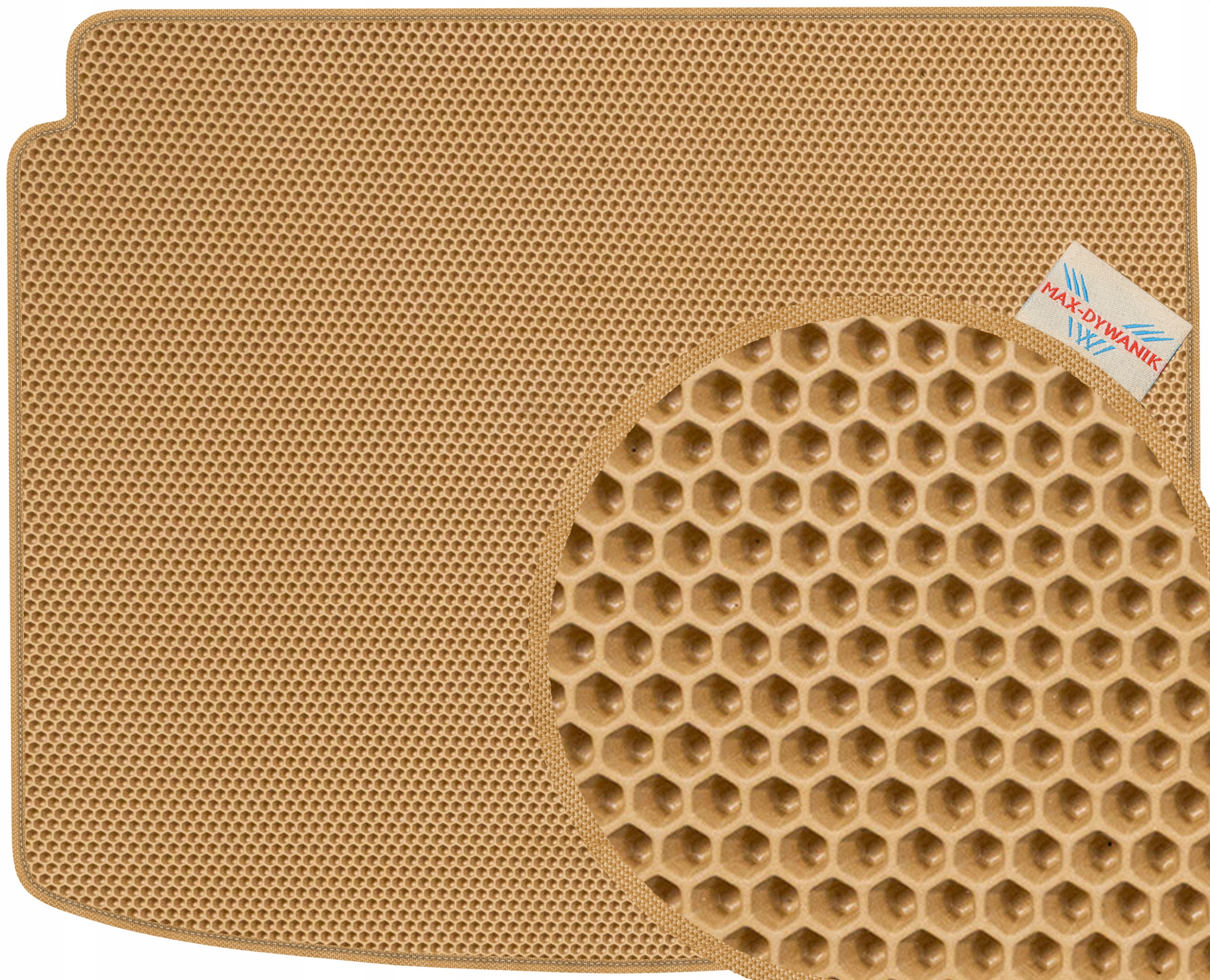 Seat Altea Minivan 2004-2015 Vložka do zavazadlového prostoru Eva Honey Béžová
