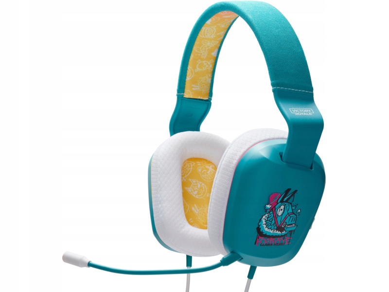 Słuchawki Powera Wired Stereo Fortnite Llambro Nauszne