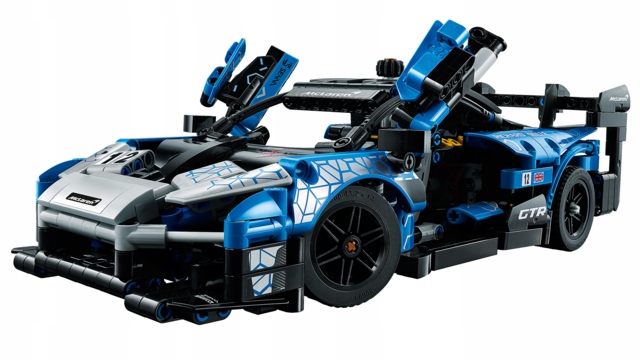 LEGO - TECHNIC - MCLAREN SENNA GTR - 42123 Materiał plastik