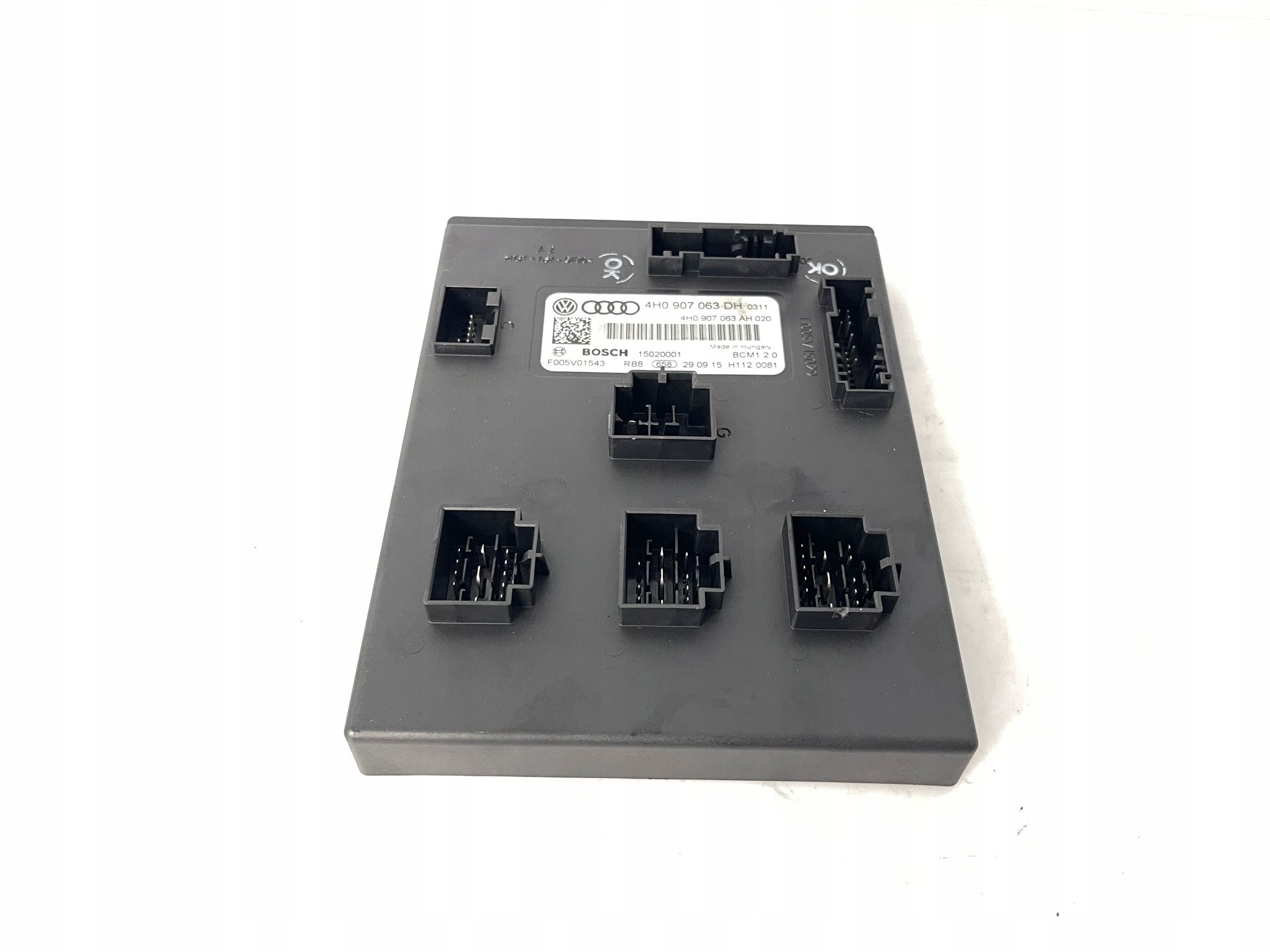 module control unit KOMFORTU BCM AUDI A6 C7 A7 4G A8 S8 D4 4H0907063DH