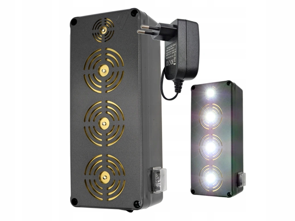 Vodotesný, ultrazvukový odpudzovač na kuny, myši a potkany Viano OD16 King