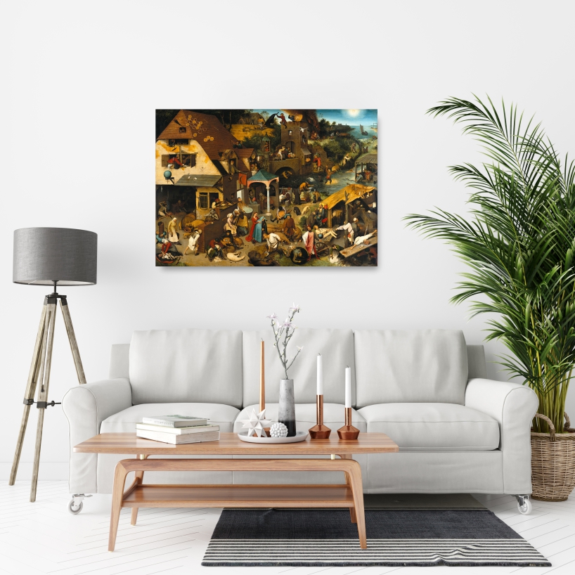 BRUEGEL plakat A3 42X29,7cm obraz #161 Wysokość produktu 29.7 cm