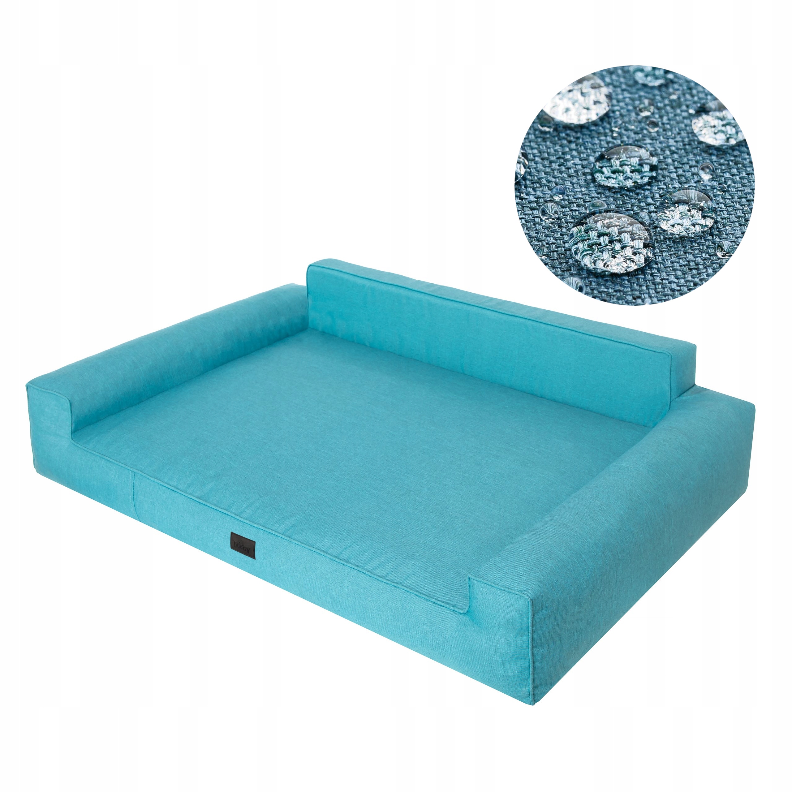 Levně Matrace, pelíšek pro psa voděodolný Glamour Ekolen XL 98x66cm modrý