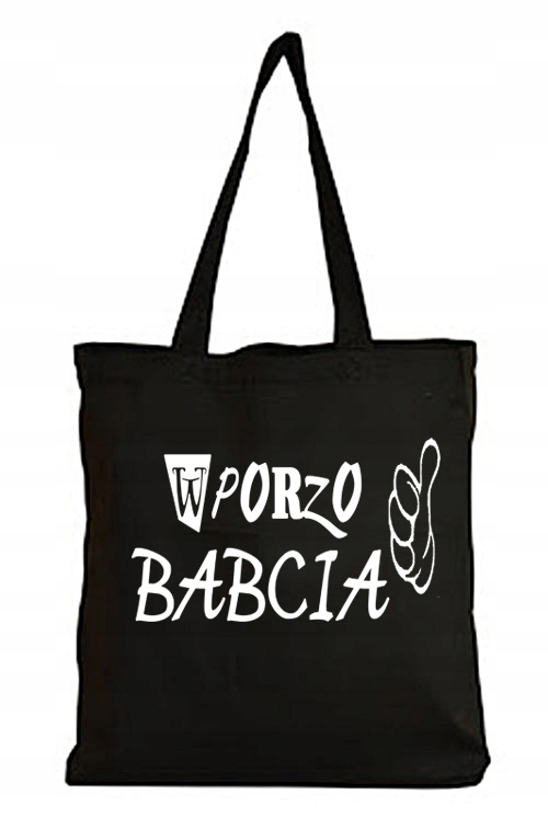 

Torba Bawełniana z Nadrukiem Na Dzień Babci Wzory