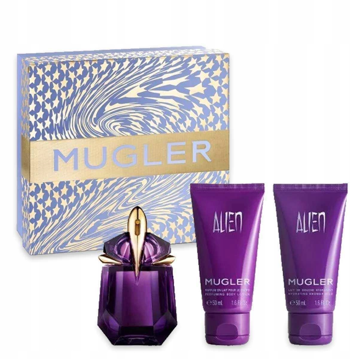 Zestaw Thierry Mugler Alien woda perfumowana 30ml blo 50ml żel 50ml