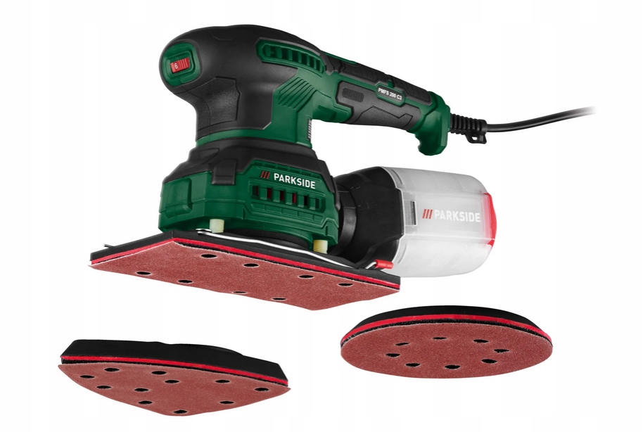 Szlifierka wielofunkcyjna 3w1 Parkside Pmfs 200 C3 200W