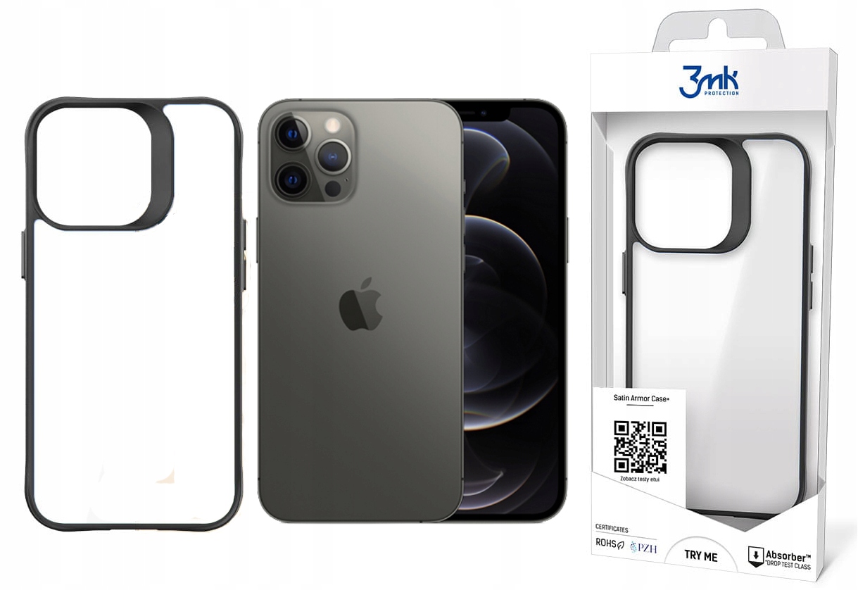 Pouzdro 3mk Satin Armor+ pro iPhone 13 Pro