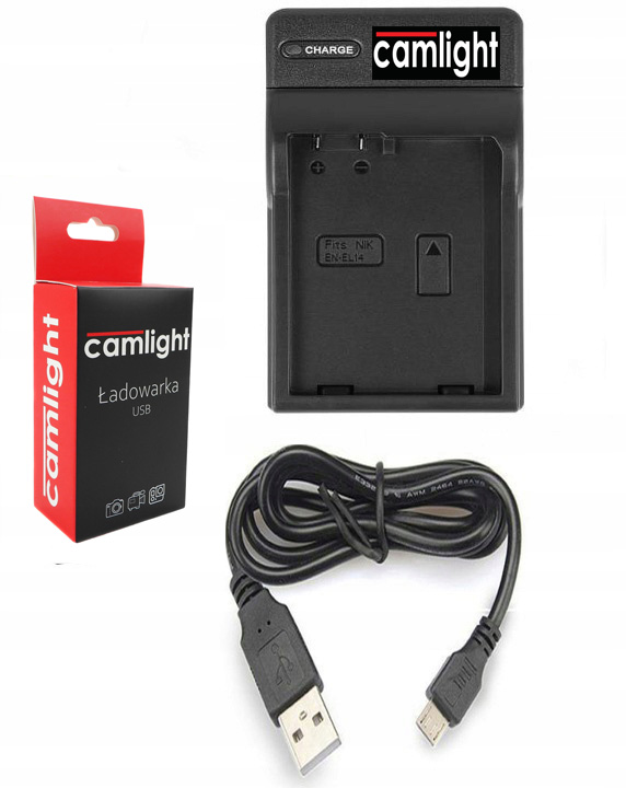 ŁADOWARKA USB DO AKUMULATORA NIKON EN-EL14