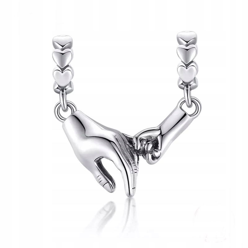 

Zawieszka charms skrzydła anioła miłość dłonie 925