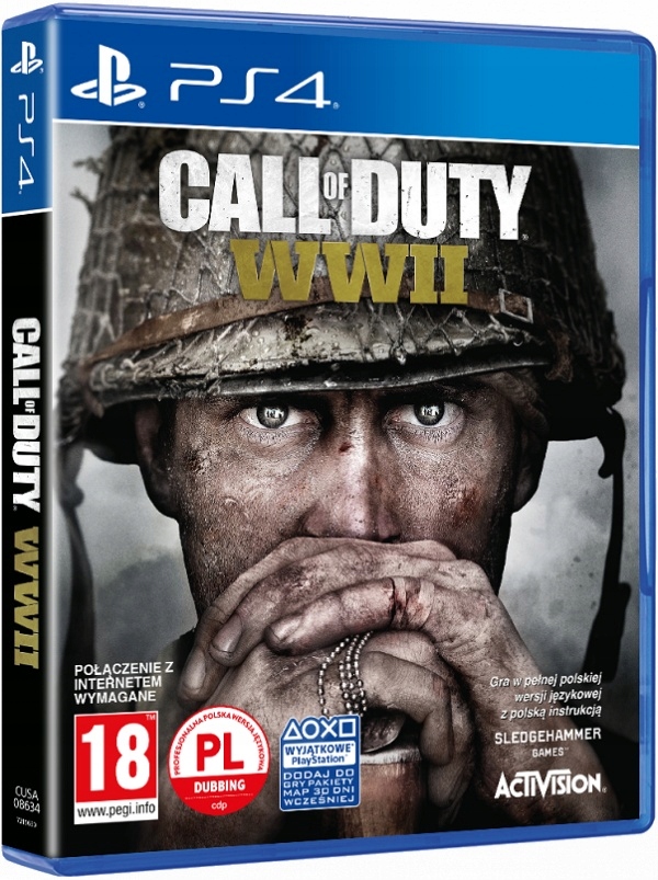 Call of Duty: WWII PL DUBBING PS4 PS5 NOWA FOLIA