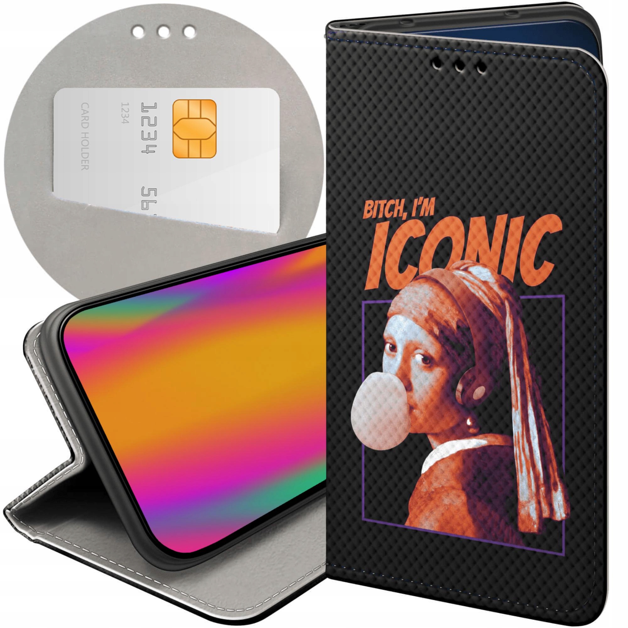 Etui Do Xiaomi Redmi Note 9T Leonardo Da Vinci Sztuka Modern Futerał