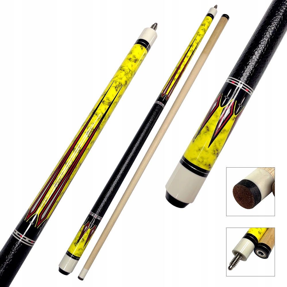 Dvoudílná kulečníková hůl Deluxe 13 mm javor