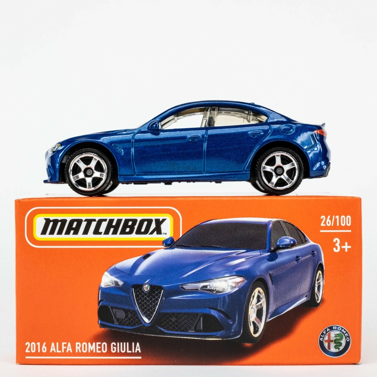 Matchbox 1:64 2016 Alfa Romeo Gulia 26/100