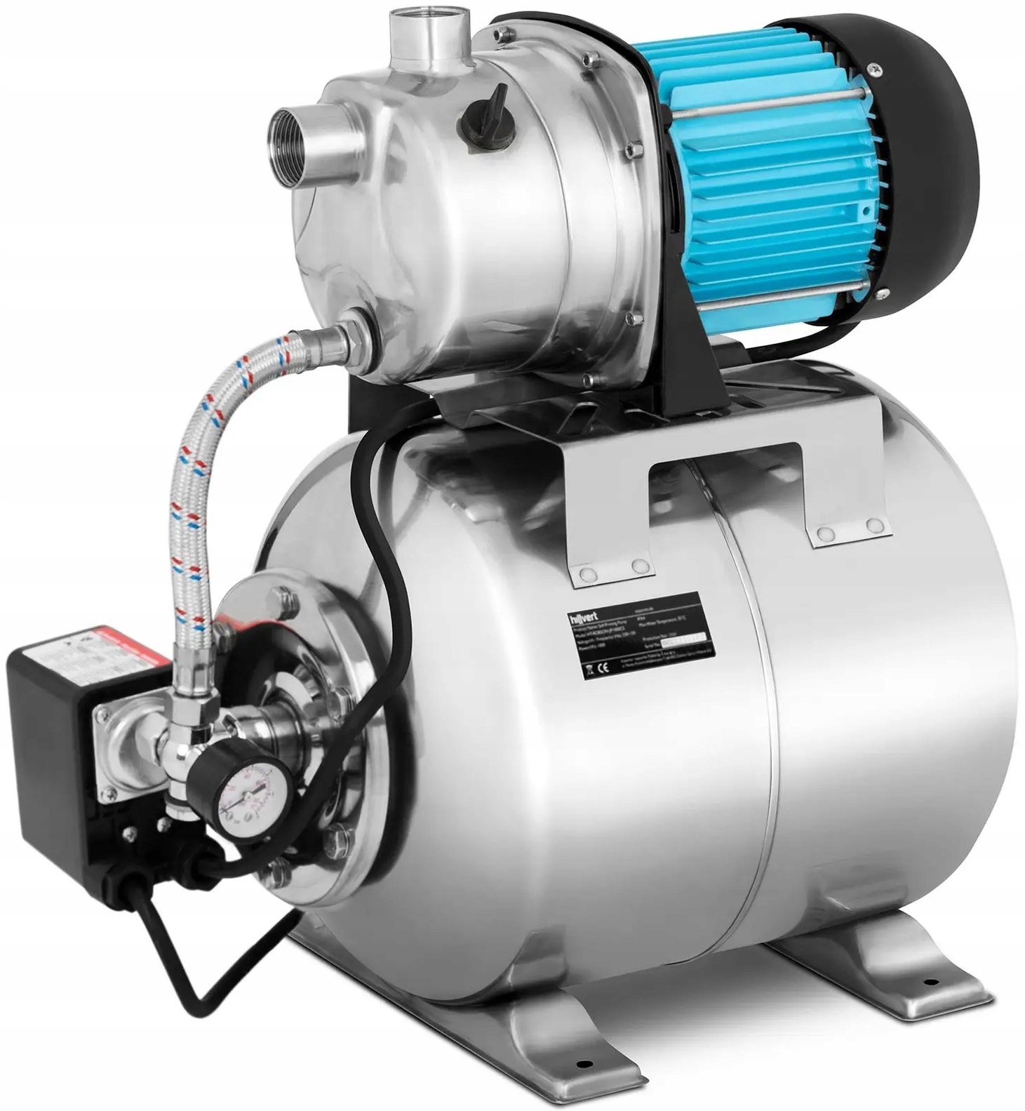 Samonasávací čerpadlo 3100 l/h 1000 W Hillvert HT-ROBSON-JP1000CS 10090156