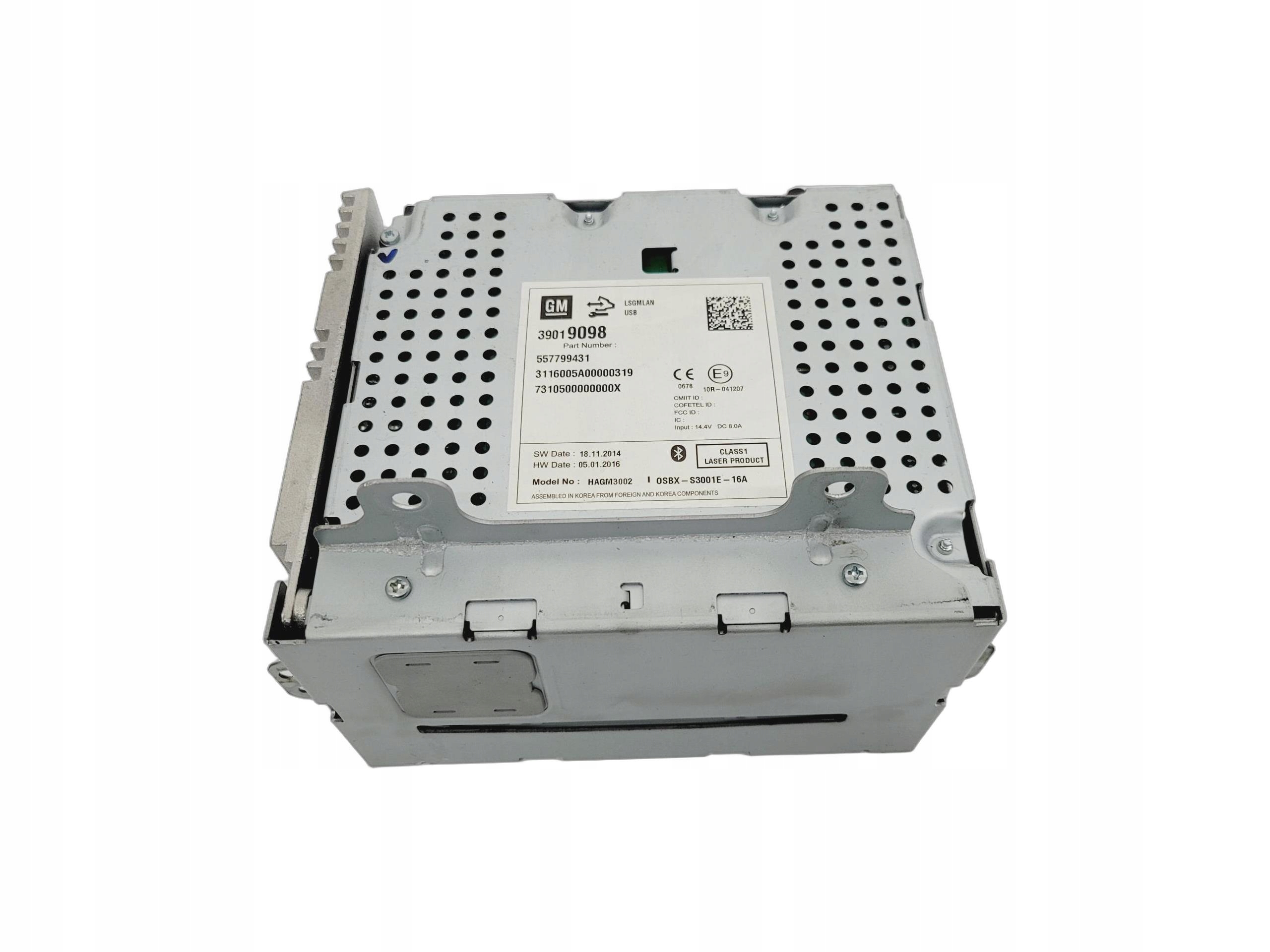 RADIO CD 400 OPEL ZAFIRA C 39019098