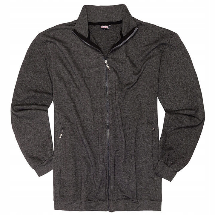 ADAMO BLUZA MĘSKA ROZPINANA DUŻE ROZMIARY 4XL